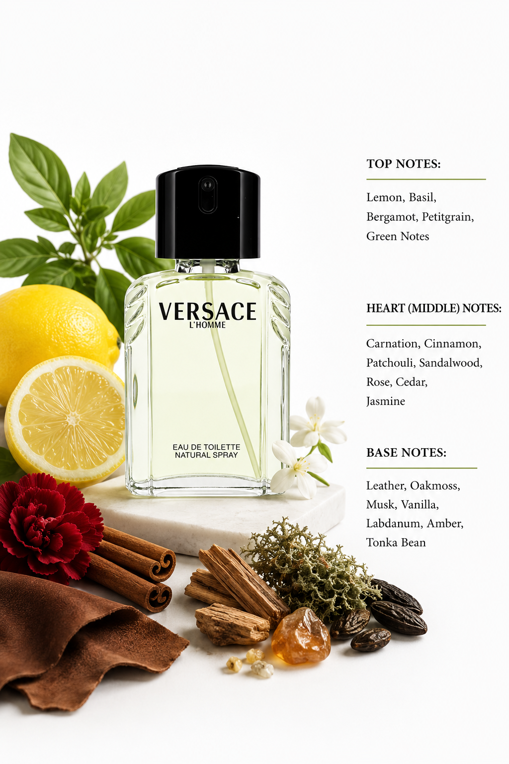 Versace L'Homme 100ml EDT - Men