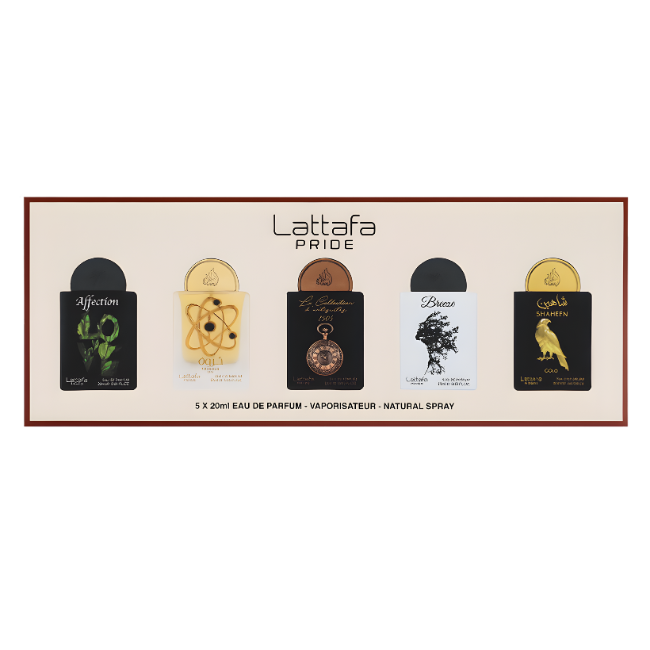 Lattafa Giftset Collection 20ml X 5Pcs GS Box - 01 EDP